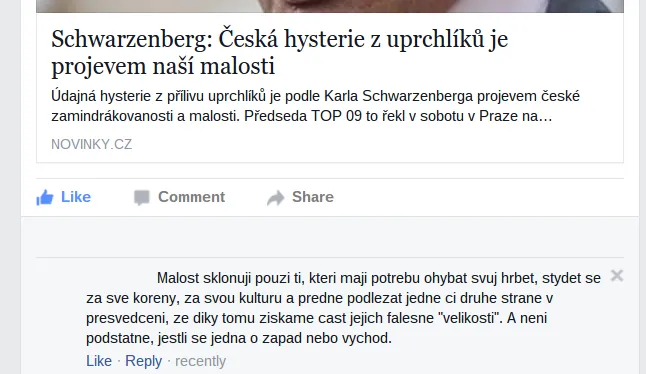 Česká malost