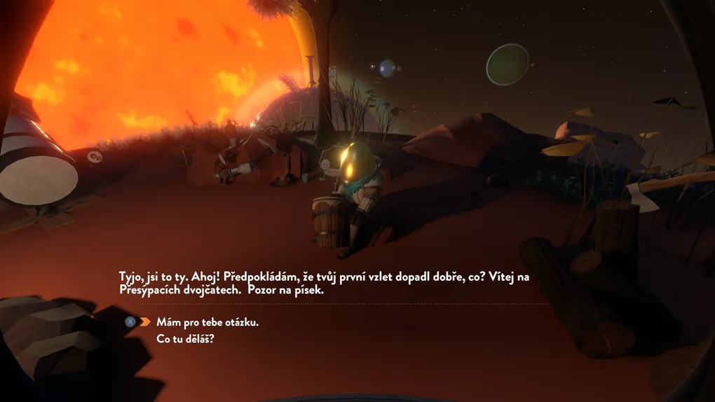 Czech translation of Outer Wilds - 0