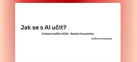 Jak se učit s AI